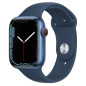 Montre Connectée Apple Watch Series 7 GPS 41mm Bleu Aluminium avec Bracelet - Grade A Sans Boîte et Ave… — R3 · Smarty Paris 18e